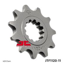 Ozubené kolo JT Sprockets 420 11Z jemnývřez Inní průměr 17mm / 20mm pro Rieju MRT, Generic Trigger SM Beta RR Enduro Supermoto Aprilia RS CPI RX MRX