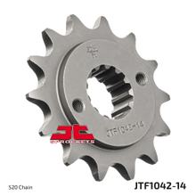 Pastorek JT Sprockets 520 14Z jemně ozubený vnitřní průměr 21,4mm / 25mm pro CPI XS, Kymco Maxxer LC MXU Explorer Trasher 2 Supermoto KXR Arctic Cat DVX