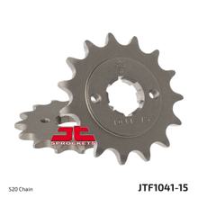 Pastory JT Sprockets 520 15Z s hrubým ozubením vnitřní průměr 21mm / 25mm pro Kymco MXU MXer 150 ccm