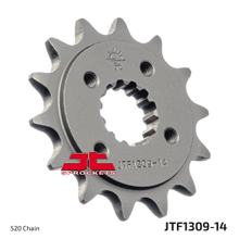 Pastola JT Sprockets 520 14Z s jemným ozubením vnitřní průměr 21,6mm / 25mm pro Dinli Special S, Beeline Bestia 5.5 Onroad LOF Supermoto SMC Canyon RR Touring
