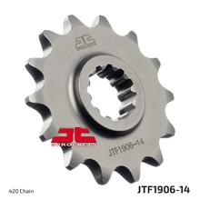Pastorek JT Sprockets 420 14Z jemně ozubený vnitřní průměr 17mm / 20,2mm pro KTM SX 50 - 65 ccm ročník 1998 - 2022