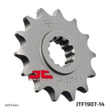 Pastorek JT Sprockets 428 14 zubů jemné ozubení vnitřní průměr 17mm / 20mm pro KTM SX, Husqvarna TC 85 ccm ročník 2003 - 2019