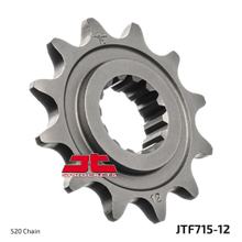 Ozubené kolo JT Sprockets 520 12Z jemnozubé vnitřní průměr 22mm / 25mm pro Gas EC FSE Racing E HP Wild 200 - 450 ccm