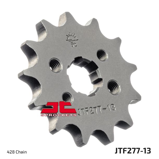 JT sprocket 428 13Z coarse-toothed inner diameter 14mm/17mm for Derbi Senda R 4V DRD SM GPR Racing Cross City Terra Adventure Nude Mulhacen Cafe, Honda Year 1994 - 2021