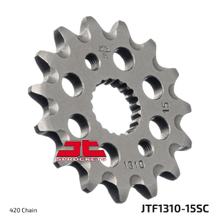 Vodící kolo JT Sprockets Racing 420 15Z jemnozubé vnitřní průměr 18mm / 20mm pro Honda CRF R 150 ccm r.v. 2007 - 2021