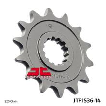 JT Sprockets 520 14Z fijn getand binnendiameter 21,7 mm/25 mm voor Kawasaki ZX-6R KFX R 450 - 636 ccm