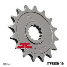 JT Sprockets 520 16Z fijn getand binnendiameter 21,7 mm/25 mm voor Kawasaki ZX-6R KFX R 450 - 636 ccm