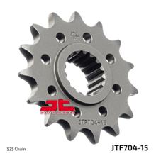 Rozeta JT Sprockets Racing 525 15Z jemné ozubení Vnitřní průměr 25mm / 28mm pro BMW F GS ESA Adventure Twin, Aprilia Tuono V4 RR Husqvarna Nuda R ABS R.v. 1998 - 2022