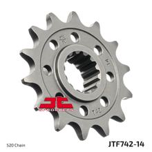 Ritzel JT Sprockets Racing 520 14Z feinverzahnt Innendurchmesser 22mm / 25mm für Ducati Monster Dark S Scrambler Sport Special Hypermotard SP R Evo Supersport Bj. 2001 - 2022