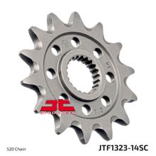 Vodící kolo JT Sprockets Racing 520 14Z jemnozubé vnitřní průměr 20mm / 22mm pro HM CRE F, Honda CR R CRF X 125 - 300 ccm r. v. 2004 - 2019