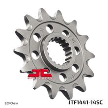 Pastorek JT Sprockets Racing 520 14Z jemné ozubení vnitřní průměr 21,2mm / 23,8mm pro Suzuki RMX Z RM-Z 450 ccm Bj. 2005 - 2017