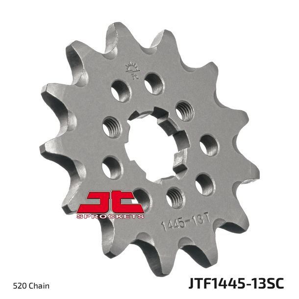 Ritzel JT Sprockets Racing 520 13Z grobverzahnt Innendurchmesser 18mm / 22mm für Kawasaki KX 125 ccm Bj. 1994 - 2008