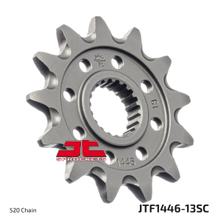 Ozubené kolo JT Sprockets Racing 520 13Z jemně ozubené vnitřní průměr 20mm / 22mm pro Kawasaki KX F 250 ccm r. v. 2006 - 2021