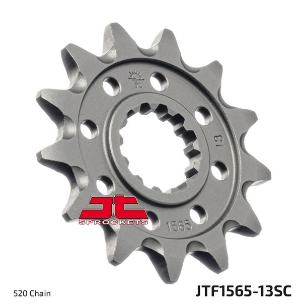 Ritzel JT Sprockets Racing 520 13Z feinverzahnt Innendurchmesser 21,6mm / 25mm für Kawasaki KX F KLX R 250 / 450 ccm Bj. 2006 - 2021
