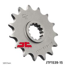 Ritzel JT Sprockets 520 15Z feinverzahnt Innendurchmesser 21,7mm / 25mm für Kawasaki Ninja R Z KLE Versys X Adventure Urban SL 230 - 400 ccm Bj. 2008 - 2022