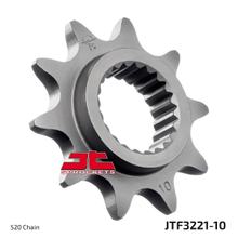 JT Sprockets 520 10Z fijngetand tandwiel binnendiameter 22,7 mm/25 mm voor Polaris Scrambler X Freedom Trial Boss Blazer 330/500 cc