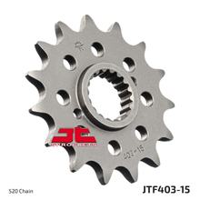 JT Sprockets Racing 520 15Z fijn getande binnendiameter 22,5 mm/25 mm voor BMW G X, Husqvarna TC SMR SM 510 R 449 - 511 cc bouwjaar 2008 - 2013