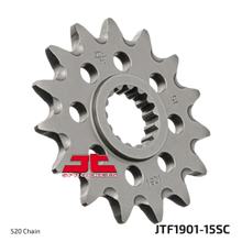 JT Sprockets Racing 520 15Z fijn getande binnendiameter 22 mm/25 mm voor Beta RR LC Enduro Motard, KTM EXC RACING EGS 52 3 Racing Xtrainer Husqvarna