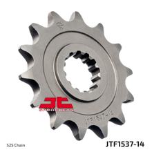 JT Sprockets 525 14Z fijngetand tandwiel binnendiameter 21,6 mm/25 mm voor Kawasaki Z ZX-9R Ninja ZX-10R 900/1000 cc bouwjaar 2002 - 2022