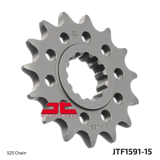 Ritzel JT Sprockets 525 15Z feinverzahnt Innendurchmesser 26mm / 30mm für Yamaha MT-09 MT-07 YZF-R1 689 - 1000 ccm Bj. 2002 - 2022