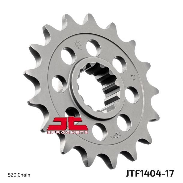 Ritzel JT Sprockets Racing 520 17Z feinverzahnt Innendurchmesser 26mm / 30mm für BMW S R RR XR HP 4 1000 ccm Bj. 2009 - 2019
