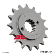 Ritzel JT Sprockets 520 16Z feinverzahnt Innendurchmesser 21,6mm / 25mm für Kawasaki KLR Tengai KLX R 650 ccm Bj. 1990 - 2004