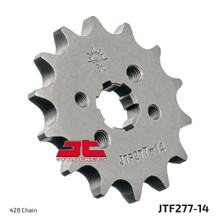 Pastorek JT Sprockets 428 14Z hrubozubý vnitřní průměr 14mm / 17mm pro Derbi Senda R 4V DRD SM GPR Racing Cross City Terra Adventure Nude Mulhacen Bj. 1994 - 2021