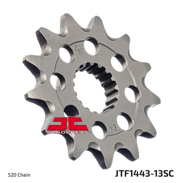 Ritzel JT Sprockets Racing 520 13Z feinverzahnt Innendurchmesser 21,2mm / 23,8mm für Suzuki RM-Z 450 ccm Bj. 2013 - 2020