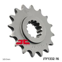 Pastýř JT Sprockets 525 16Z jemně ozubený vnitřní průměr 26mm / 30mm pro Honda CB F2 Seven Fifty R RA VFR F ABS Crossrunner X 750 - 1000 ccm r.v. 1991 - 2021