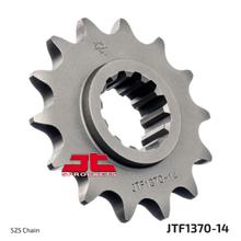Rozeta JT Sprockets 525 14Z jemné ozubení vnitřní průměr 26mm / 30mm pro Honda CBF N S ABS CBR RR Fireblade CRF Africa Twin CB R RA F 600 - 1110 ccm Bj. 1996 - 2021