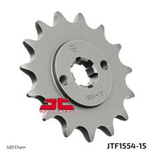 Pinhão JT Sprockets 520 15Z dentes grossos diâmetro interno 16mm / 20mm para Hyosung GV Aguila Classic, Yamaha YFM Blaster N DXS DXW Moto 4 GT i Naked GD