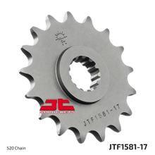 Pastorek JT Sprockets 520 17Z jemné zuby, vnitřní průměr 21,6mm / 25mm pro Yamaha YZF-R6 600 / 750 ccm rv. 1993 - 2018