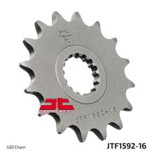 Ritzel JT Sprockets 520 16Z feinverzahnt Innendurchmesser 25mm / 28mm für Yamaha YFZ Performance Race R X Special Bill Balance YFM 450 / 700 ccm