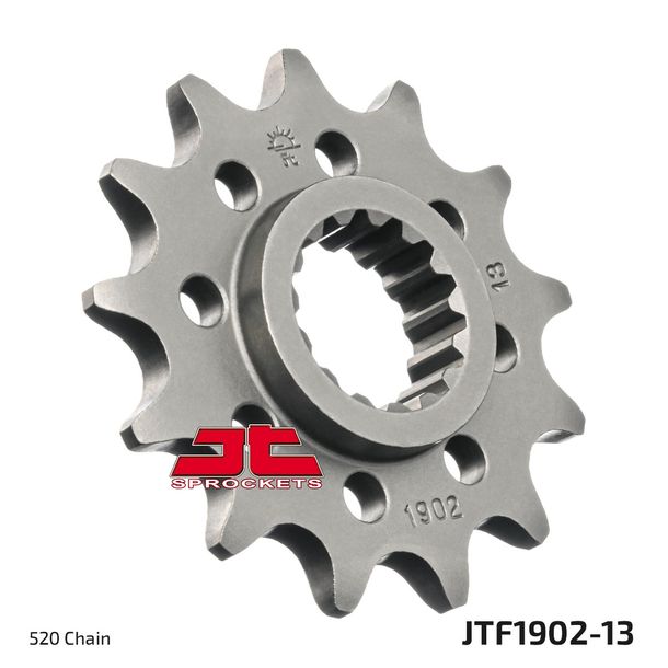 Pignon à dents fines JT Sprockets Racing 520 13T, diamètre intérieur 22 mm/25 mm pour KTM LC4 Adventure R SMC ABS Duke 350 - 890 ccm Année 1989 - 2020