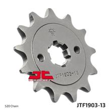 Coroa JT Sprockets 520 13Dentes reforçada Diâmetro Interno 16mm / 20mm para KTM Duke RC 125 / 200 ccm Ano 2011 - 2021