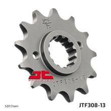 Pastilek JT Sprockets 520 13Z jemnozubý vnitřní průměr 21,6mm / 25mm pro Honda FMX NX Dominator SLR, Suzuki GSX-R K.L.M.N Yamaha XT X Aprilia Pegaso r. v. 1989 - 2016
