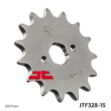 JT Sprockets 520 15Z grofgetand tandwiel binnendiameter 18 mm/20 mm voor SMC Cheetah 1, Explorer Titan e-tone BXL Draco SYM Wolf Urban CFS RXL Viper