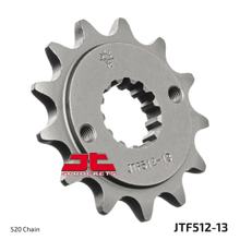Ozubené kolo JT Sprockets 520 13Z s jemným ozubením vnitřní průměr 21,6mm / 25mm pro Kawasaki ER-5 ZX-9R Ninja GPZ S ZX-7 R RR, Yamaha YZF Thunder Cat KLE ZRX r. v. 1984 - 2007