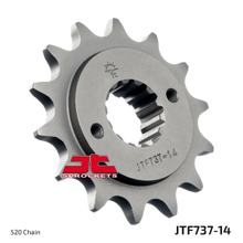 JT Sprockets 520 14Z fijngetand tandwiel binnendiameter 22,2 mm/25 mm voor Ducati, d.w.z. 907 ccm, bouwjaar 1990 - 1993