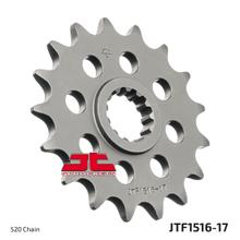 JT Sprockets Racing 520 17Z fijn getande binnendiameter 21,7 mm/25 mm voor Suzuki GSX-R, Kawasaki ZX-10R 600 - 1000 cc bouwjaar 1992-2018
