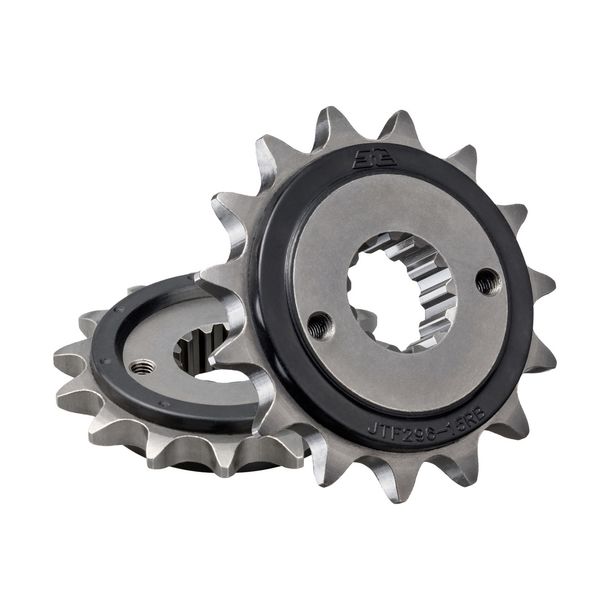 Ritzel JT Sprockets 525 15Z gummiert Innendurchmesser 18mm / 21,7mm für Honda VT C Shadow XL V Transalp 400 - 1000 ccm Bj. 1988 - 2013