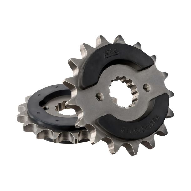 Ritzel JT Sprockets 530 17Z gummiert Innendurchmesser 21,6mm / 25mm für Suzuki GSX 1 FA F GSF Bandit SA, Yamaha FZS Fazer S N 250 - 1400 ccm Bj. 1975 - 2017