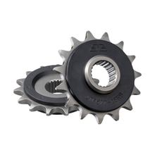 Pastorek JT Sprockets 520 15Z s pogumováním, vnitřní průměr 21,3mm / 23mm pro MuZ / MZ Baghira Black Panther Streetmoto, Yamaha TT R XT E Z Tenere SZR RE Skorpion ročníky výroby 1987 - 2008