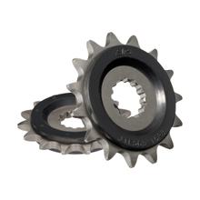 Coroa JT Sprockets 520 15Dentes com Borracha Diâmetro Interno 21,7mm / 25mm para Kawasaki ZX-6R, Suzuki SFV Gladius ER-6 N F 250 - 800 ccm