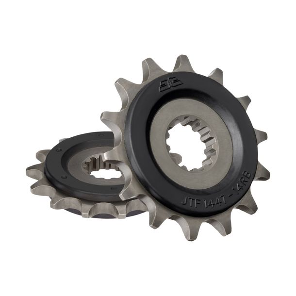 Ritzel JT Sprockets 520 14Z gummiert Innendurchmesser 19,9mm / 22,8mm für Suzuki GSX R DL V-Strom 250 ccm Bj. 2013 - 2021