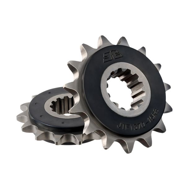 Ritzel JT Sprockets 525 15Z gummiert Innendurchmesser 26mm / 30mm für Honda CBF N S ABS CBR RR Fireblade CRF Africa Twin CB R RA F 600 - 1110 ccm Bj. 1996 - 2022