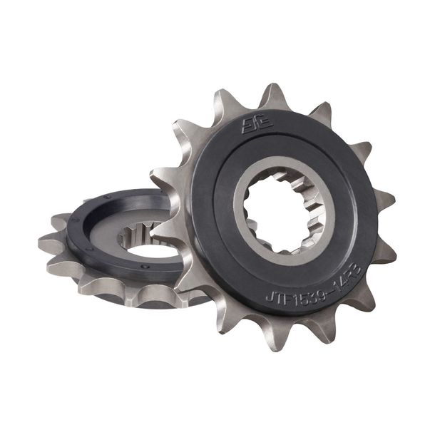 Pignon caoutchouté JT Sprockets 520 14T, diamètre intérieur 21,7 mm/25 mm pour Kawasaki Ninja R Z KLE Versys X Adventure Urban SL 230 - 400 ccm Année 2008 - 2022