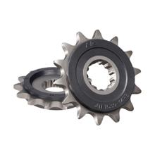 Pastorek JT Sprockets 520 14 zubů, s pogumovaným vnitřním průměrem 21,7mm / 25mm pro Kawasaki Ninja R Z KLE Versys X Adventure Urban SL 230 - 400 ccm R.v. 2008 - 2022