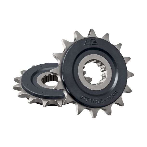 Pignone gommato JT Sprockets 520 16T, diametro interno 21,7 mm/25 mm per Yamaha XJ6 Diversion ABS F 600 ccm Anno 2009 - 2016