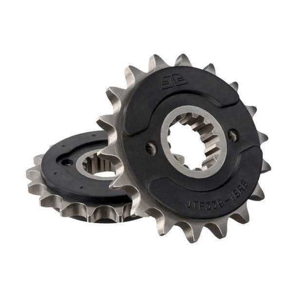 JT Sprockets 530 18T Rubberized Sprocket Inner Diameter 26mm/30mm for Honda CB SF X11 CBR F Big One VFR XX Blackbird F2 Bol d`Or X Crossrunner EX RS VF Year 1979 - 2014